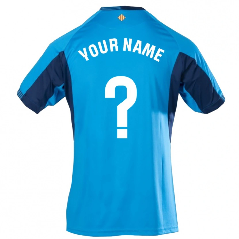 Danxen Bambino Villarreal CF Maglia Gara Portiere Blu Bianco 2025/26 Maglietta