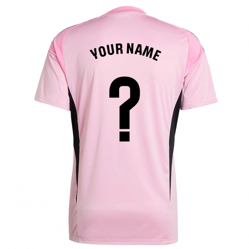 Danxen Bambino Real Oviedo Maglia Gara Portiere Rosa Nero 2025/26 Maglietta