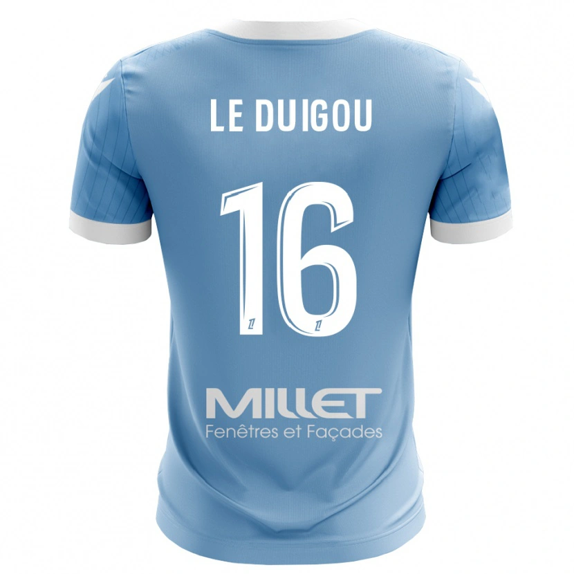 Danxen Bambino Daniel Le Duigou #16 Maglia Gara Portiere Azzurro Chiaro 2025/26 Maglietta