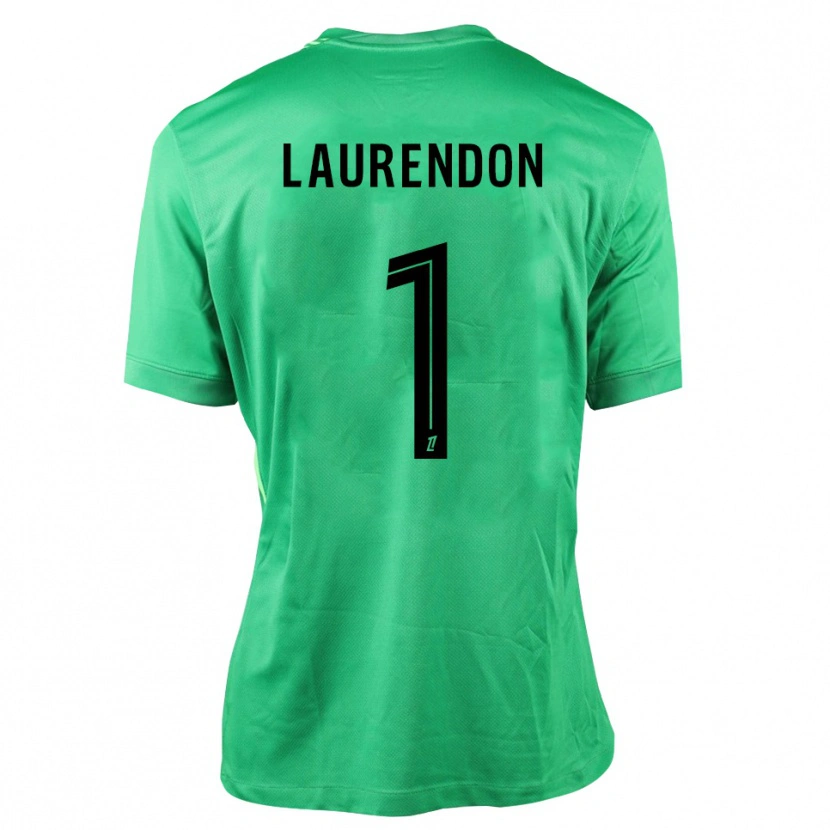 Danxen Bambino Bilal Laurendon #1 Maglia Gara Portiere Verde Nero 2025/26 Maglietta
