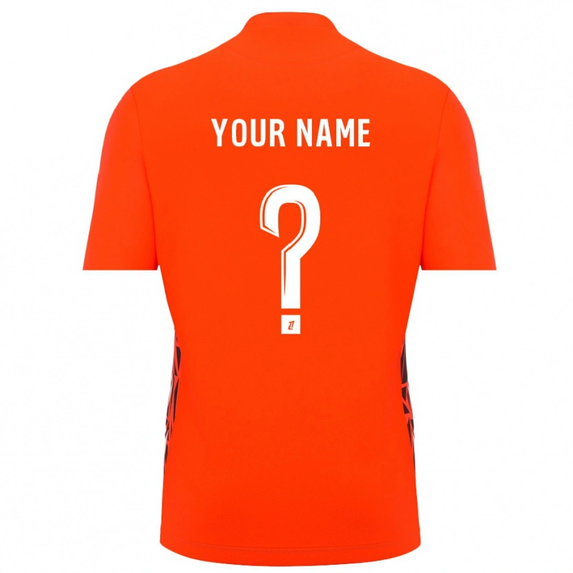 Danxen Bambino AJ Auxerre Maglia Gara Portiere Bianco Arancio 2025/26 Maglietta