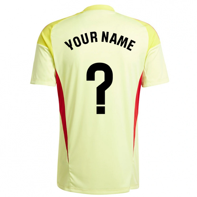 Danxen Bambino Granada CF Maglia Gara Portiere Giallo Chiaro Nero 2025/26 Maglietta
