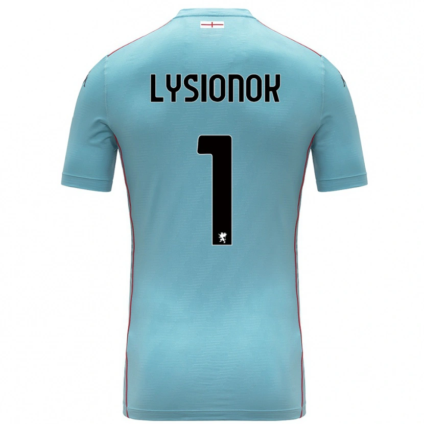 Danxen Bambino Ernestas Lysionok #1 Maglia Gara Portiere Blu Grigio 2025/26 Maglietta
