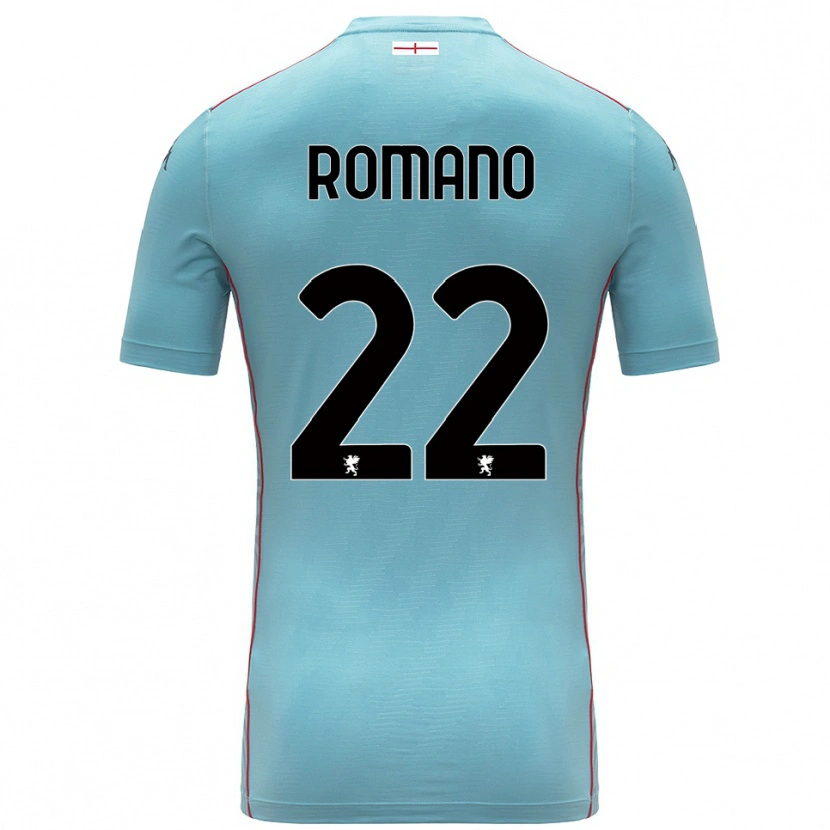 Danxen Bambino Andrew Romano #22 Maglia Gara Portiere Blu Grigio 2025/26 Maglietta