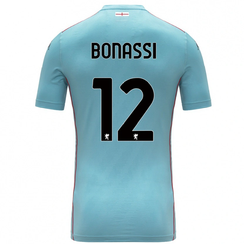 Danxen Bambino Lorenzo Bonassi #12 Maglia Gara Portiere Blu Grigio 2025/26 Maglietta