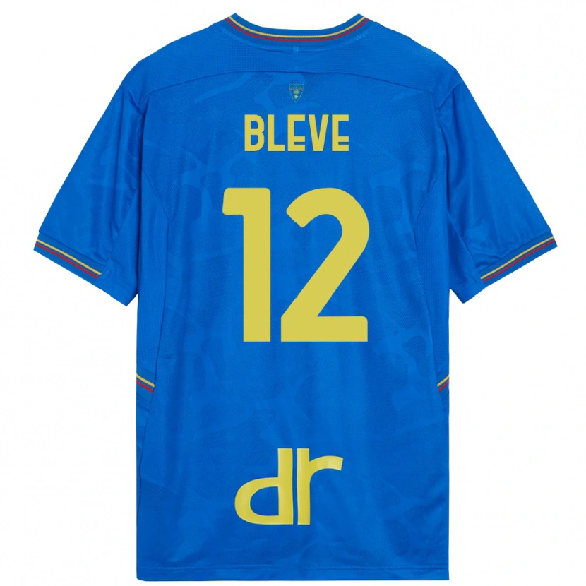 Danxen Bambino Daniele Bleve #12 Maglia Gara Portiere Blu Reale Marrone 2025/26 Maglietta