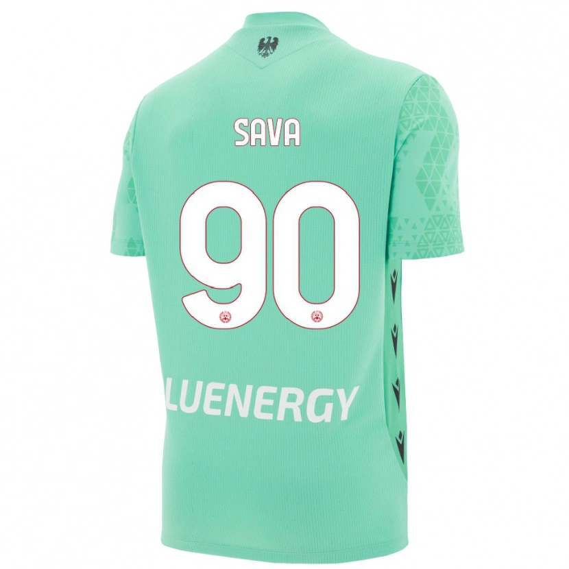 Danxen Bambino Răzvan Sava #90 Maglia Gara Portiere Acquamarina Nero 2025/26 Maglietta
