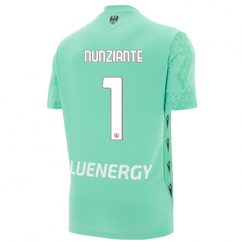 Danxen Bambino Alessandro Nunziante #1 Maglia Gara Portiere Acquamarina Nero 2025/26 Maglietta