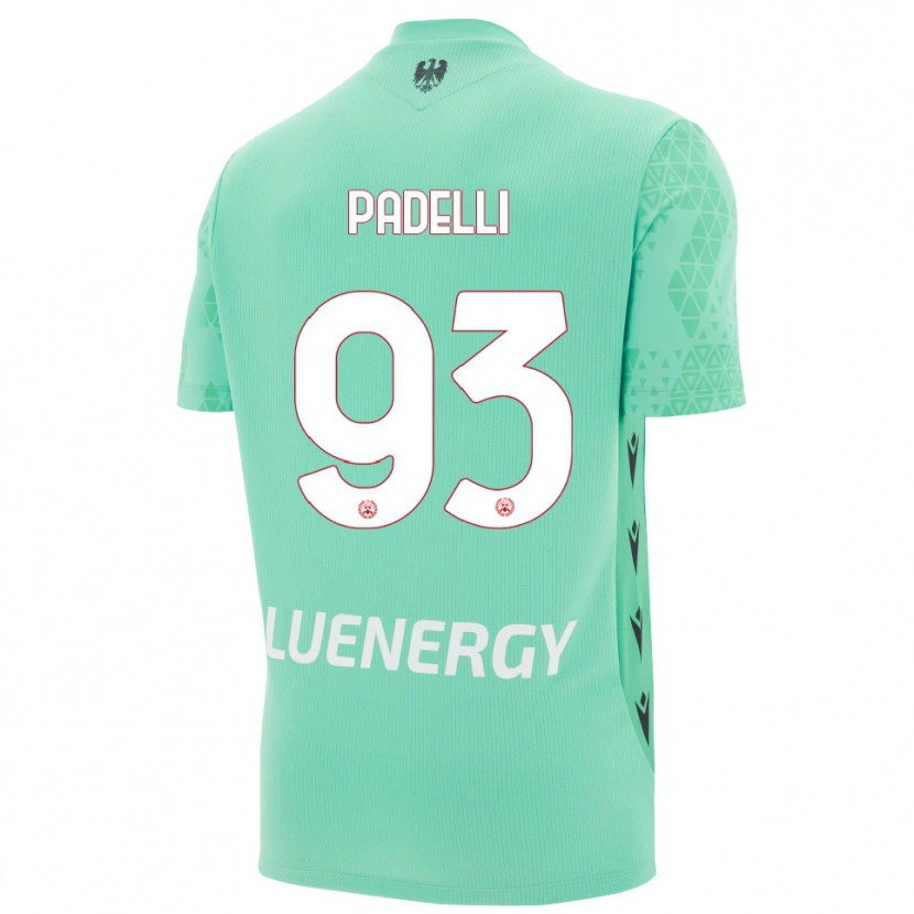 Danxen Bambino Daniele Padelli #93 Maglia Gara Portiere Acquamarina Nero 2025/26 Maglietta
