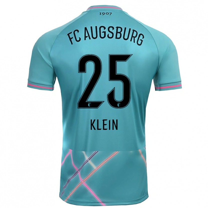 Danxen Bambino Daniel Klein #25 Maglia Gara Portiere Verde Mare Chiaro 2025/26 Maglietta