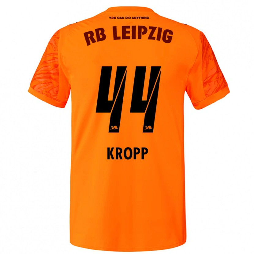 Danxen Bambino Mirja Kropp #44 Maglia Gara Portiere Arancione Rosso 2025/26 Maglietta