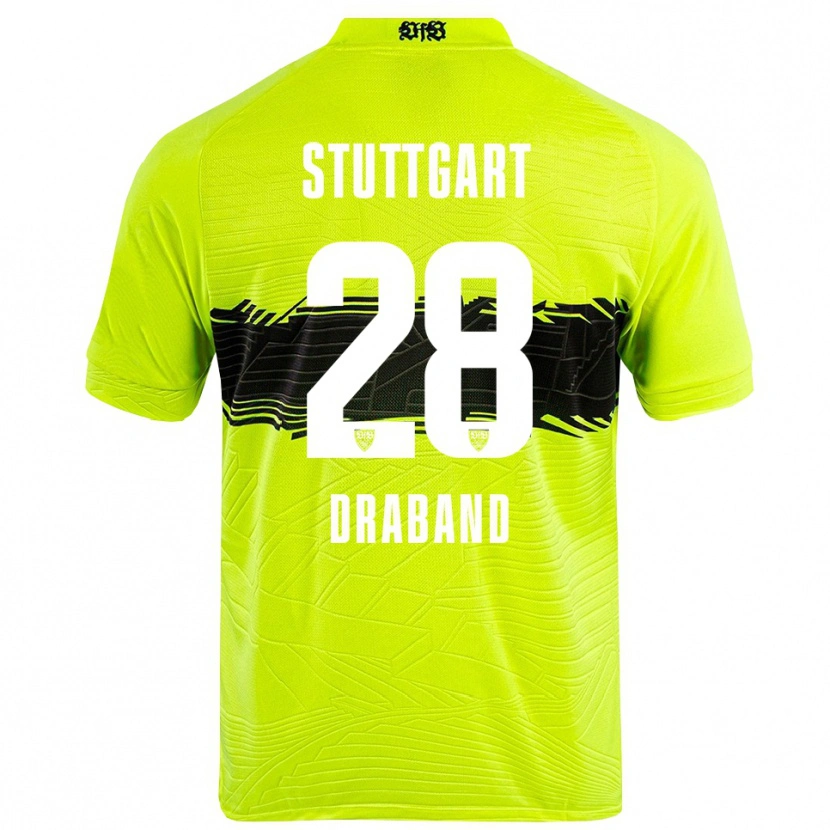 Danxen Bambino Dominik Draband #28 Maglia Gara Portiere Verde Giallo Nero 2025/26 Maglietta