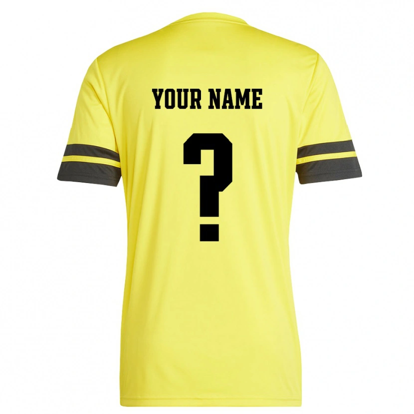 Danxen Bambino Cosenza Calcio Maglia Gara Portiere Giallo Nero 2025/26 Maglietta