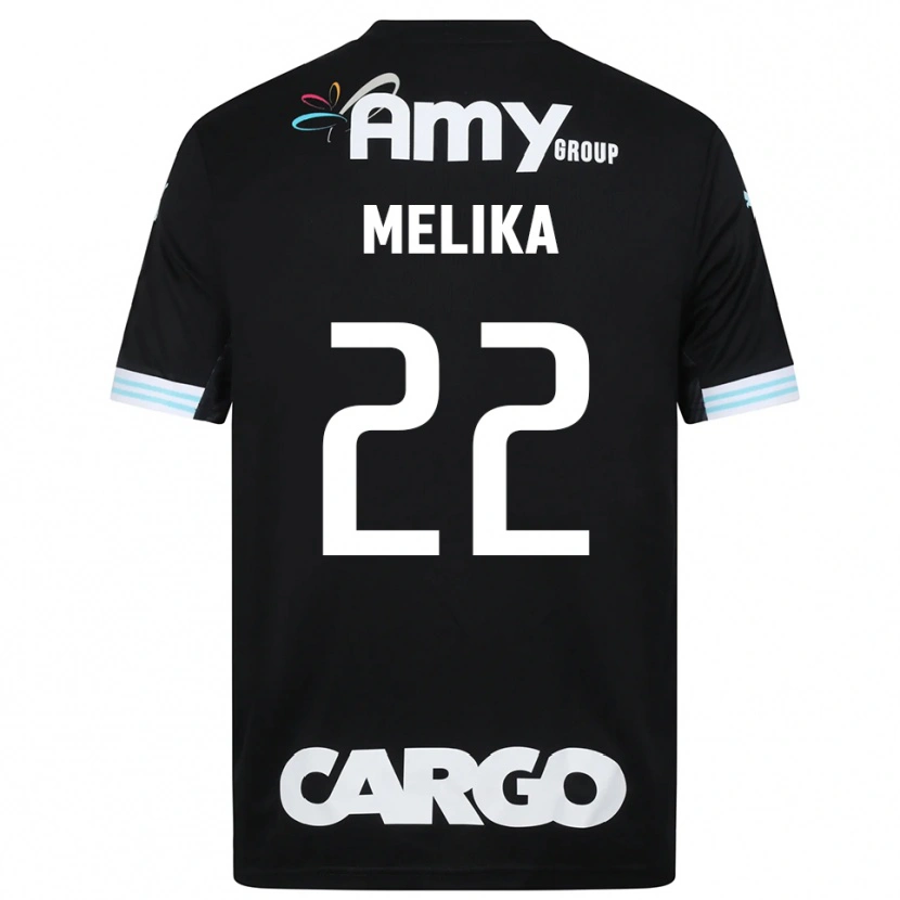Danxen Bambino Ofek Melika #22 Maglia Gara Portiere Bianco Nero 2025/26 Maglietta