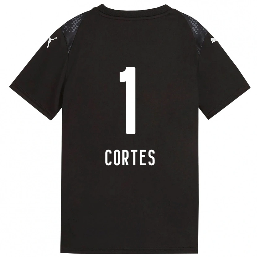 Danxen Bambino Brayan Cortés #1 Maglia Gara Portiere Oro Nero 2025/26 Maglietta