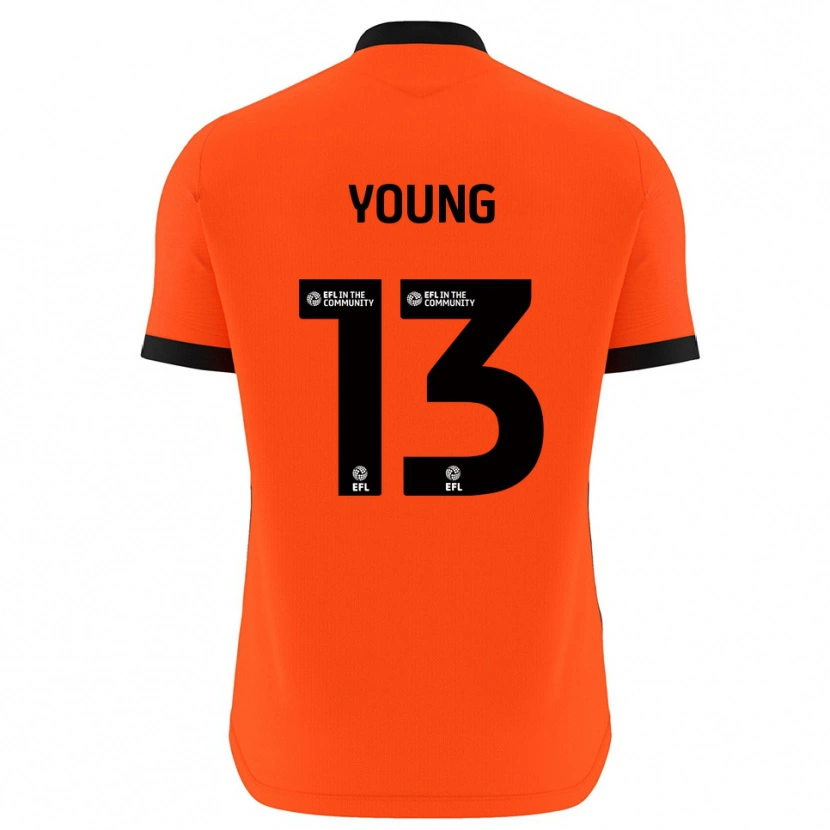 Danxen Bambino Brad Young #13 Maglia Gara Portiere Nero Rosso 2025/26 Maglietta