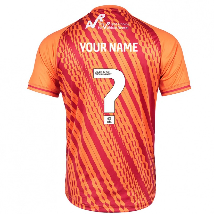 Danxen Bambino Shrewsbury Town Maglia Gara Portiere Arancione 2025/26 Maglietta