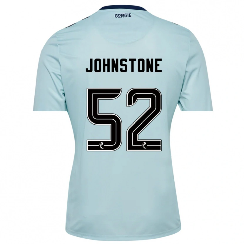 Danxen Bambino Rachael Johnstone #52 Maglia Gara Portiere Azzurro Nero 2025/26 Maglietta