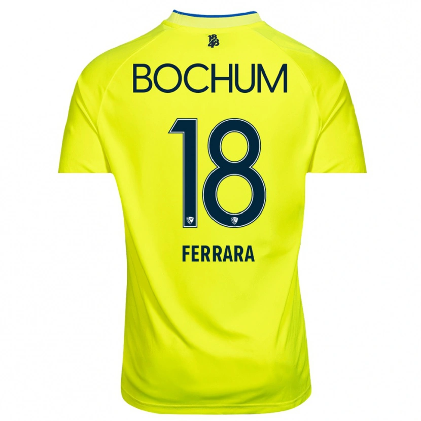 Danxen Bambino Noah-Ali Ferrara #18 Maglia Gara Portiere Verde Giallo 2025/26 Maglietta