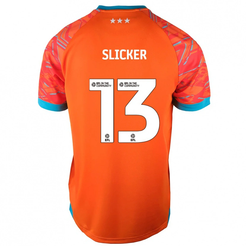 Danxen Bambino Cieran Slicker #13 Maglia Gara Portiere Bianco Arancio 2025/26 Maglietta