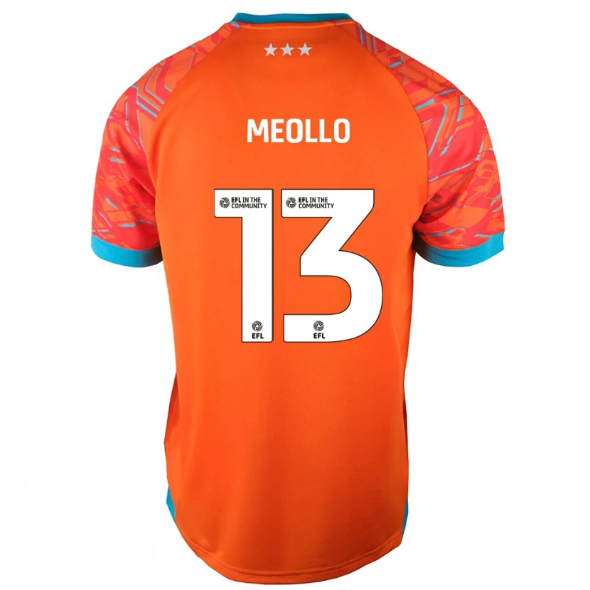 Danxen Bambino Nina Meollo #13 Maglia Gara Portiere Bianco Arancio 2025/26 Maglietta