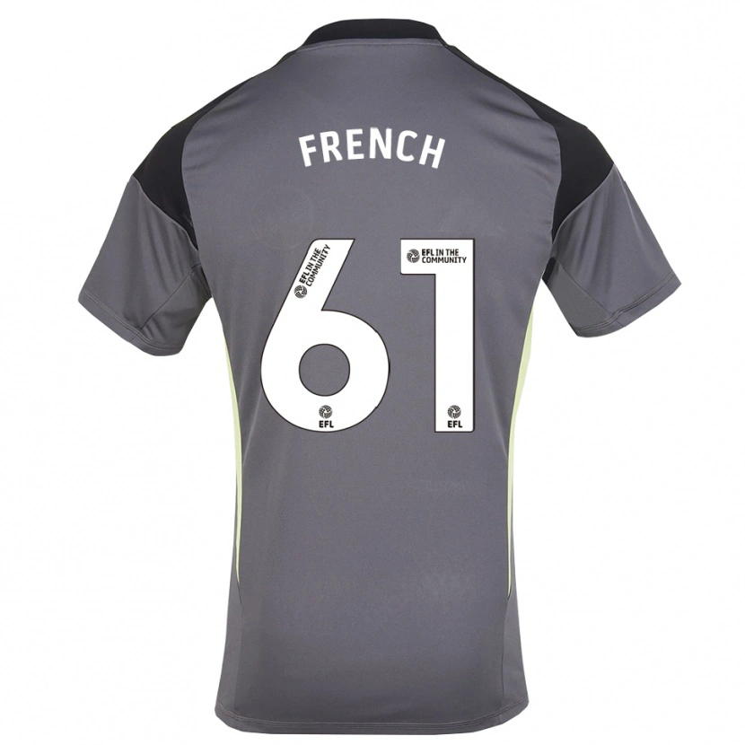 Danxen Bambino Harry French #61 Maglia Gara Portiere Bianco Grigio 2025/26 Maglietta