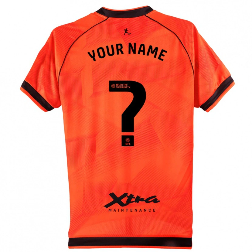 Danxen Bambino Queens Park Rangers Maglia Gara Portiere Nero Arancio 2025/26 Maglietta
