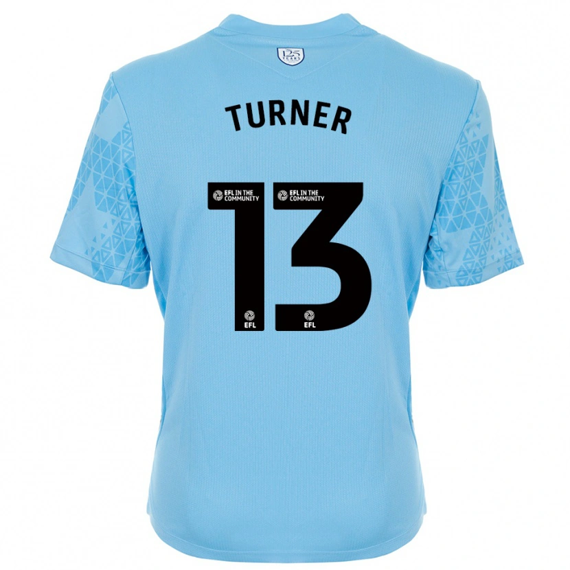 Danxen Bambino Shannon Turner #13 Maglia Gara Portiere Blu Cielo Nero 2025/26 Maglietta