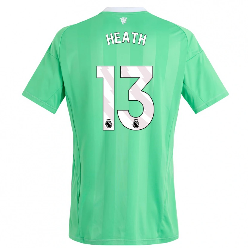 Danxen Bambino Fred Heath #13 Maglia Gara Portiere Verde Smeraldo 2025/26 Maglietta