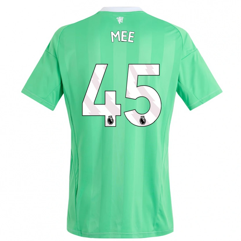 Danxen Bambino Dermot Mee #45 Maglia Gara Portiere Verde Smeraldo 2025/26 Maglietta