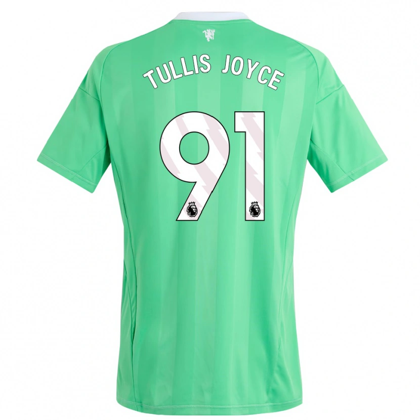 Danxen Bambino Phallon Tullis-Joyce #91 Maglia Gara Portiere Verde Smeraldo 2025/26 Maglietta