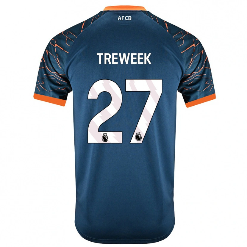 Danxen Bambino Amber Treweek #27 Maglia Gara Portiere Blu Ardesia Scuro 2025/26 Maglietta
