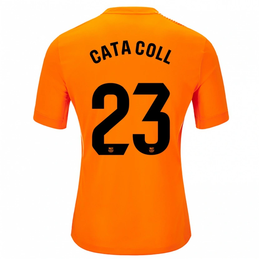 Danxen Bambino Cata Coll #23 Maglia Gara Portiere Arancione Nero 2025/26 Maglietta