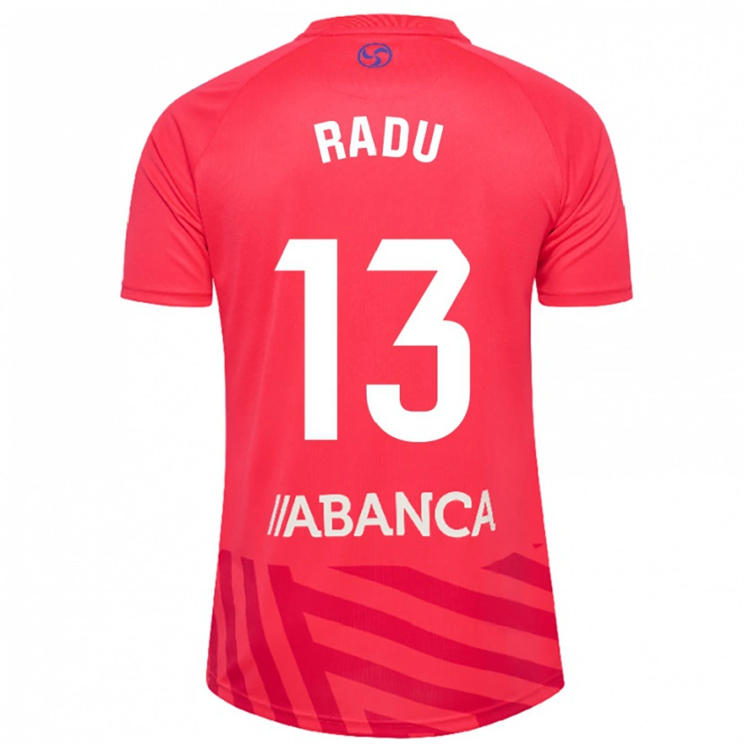 Danxen Bambino Ionuț Radu #13 Maglia Gara Portiere Rosso Bianco 2025/26 Maglietta