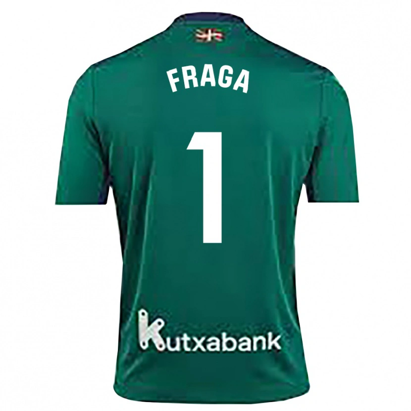 Danxen Bambino Aitor Fraga #1 Maglia Gara Portiere Blu Navy Verde 2025/26 Maglietta