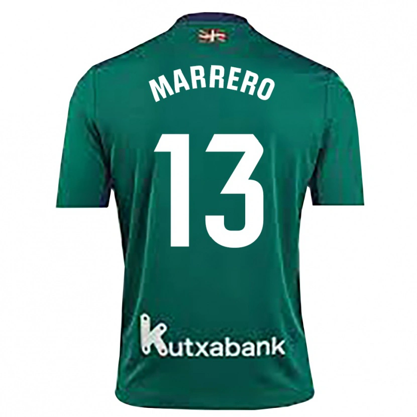 Danxen Bambino Unai Marrero #13 Maglia Gara Portiere Blu Navy Verde 2025/26 Maglietta