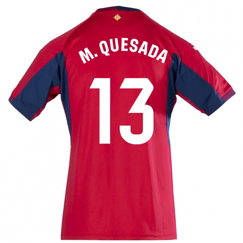 Danxen Bambino Montserrat Quesada Carrasco #13 Maglia Gara Portiere Blu Royal Rosso 2025/26 Maglietta