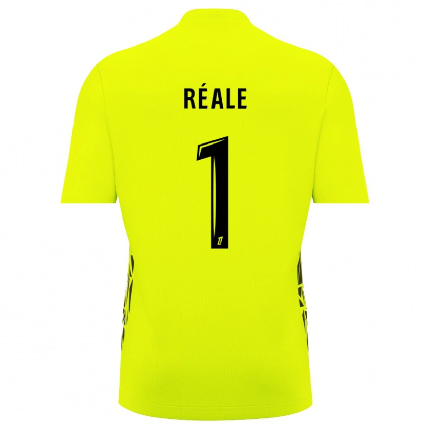 Danxen Bambino Pierre Réale #1 Maglia Gara Portiere Verde Fluorescente 2025/26 Maglietta