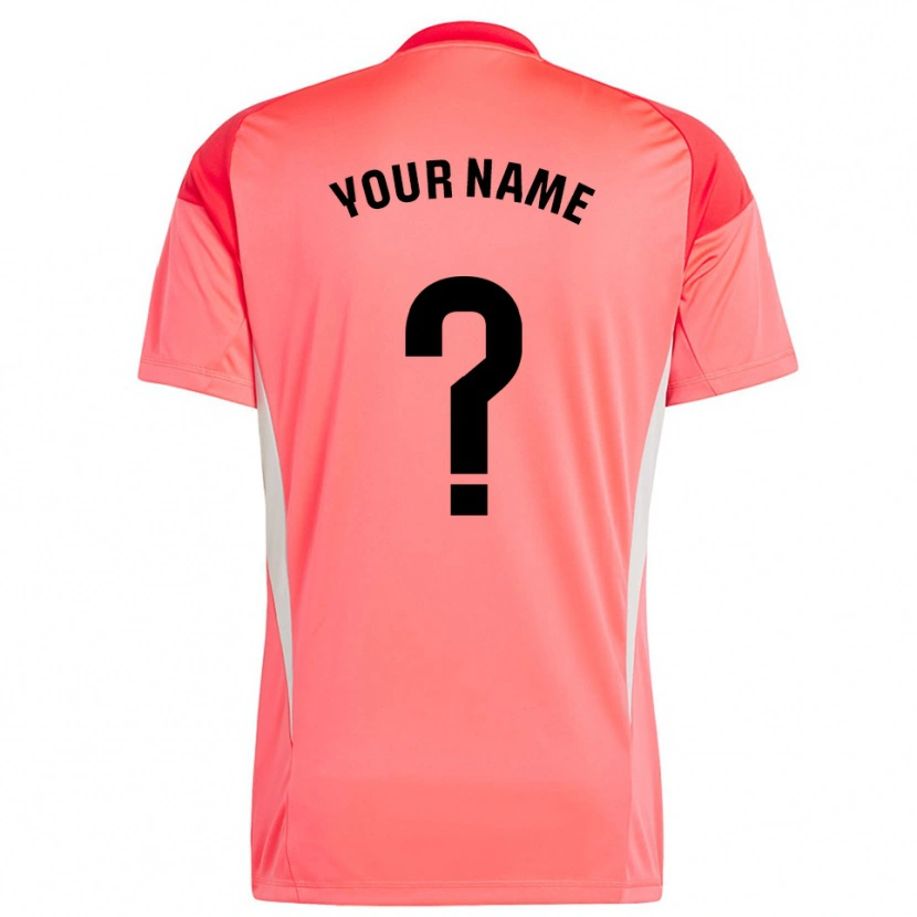 Danxen Bambino Albacete Balompié Maglia Gara Portiere Arancione Rosso 2025/26 Maglietta