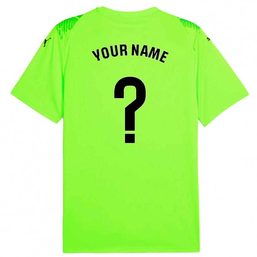 Danxen Bambino Sporting Gijón Maglia Gara Portiere Verde Prato 2025/26 Maglietta