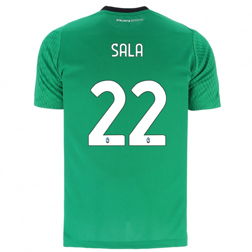 Danxen Bambino Lorenzo Sala #22 Maglia Gara Portiere Verde Smeraldo 2025/26 Maglietta