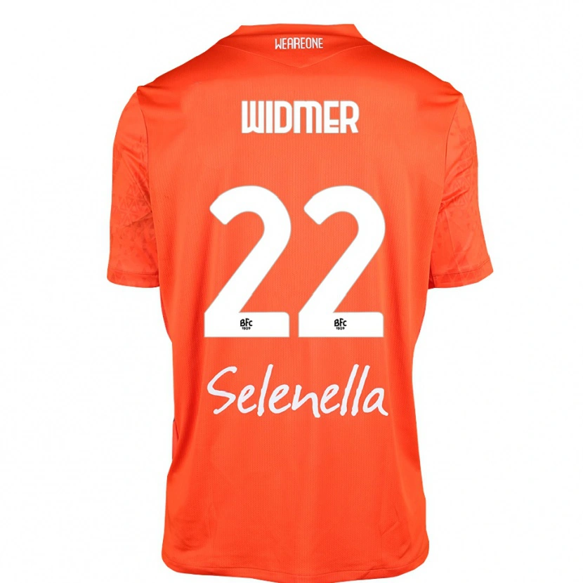 Danxen Bambino Renato Widmer D'Autilia #22 Maglia Gara Portiere Arancione Nero Bianco 2025/26 Maglietta