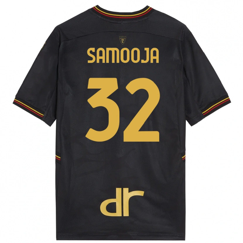 Danxen Bambino Jasper Samooja #32 Maglia Gara Portiere Nero Marrone 2025/26 Maglietta