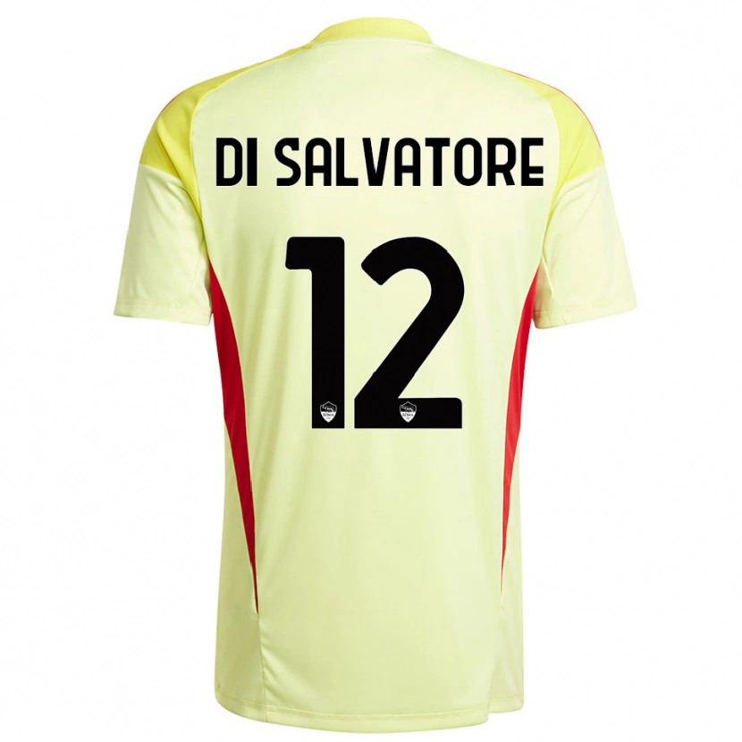 Danxen Bambino Diego Di Salvatore #12 Maglia Gara Portiere Giallo Chiaro Arancione 2025/26 Maglietta