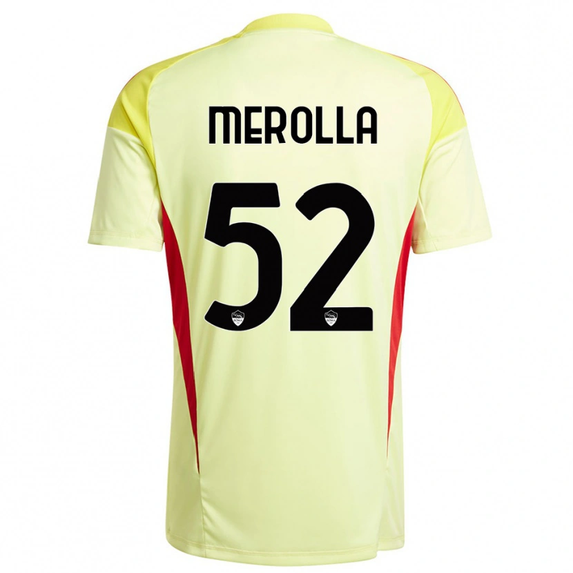 Danxen Bambino Liliana Merolla #52 Maglia Gara Portiere Giallo Chiaro Arancione 2025/26 Maglietta