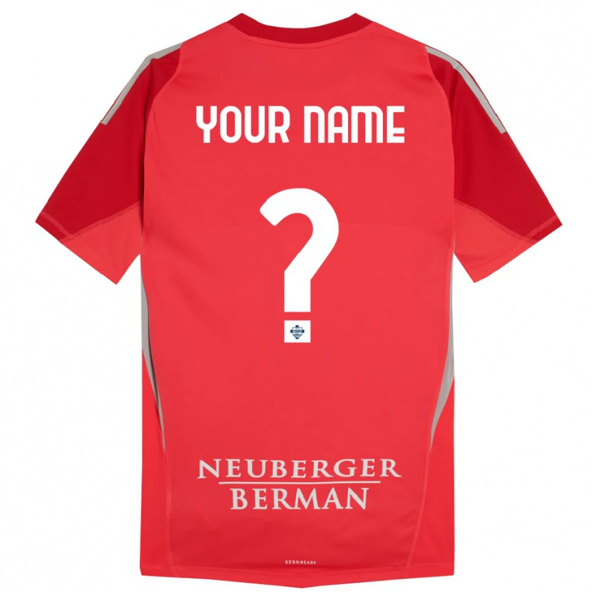 Danxen Bambino Como 1907 Maglia Gara Portiere Grigio Rosso 2025/26 Maglietta