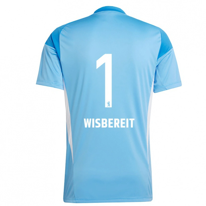 Danxen Bambino Tom Wisbereit #1 Maglia Gara Portiere Blu Nero 2025/26 Maglietta