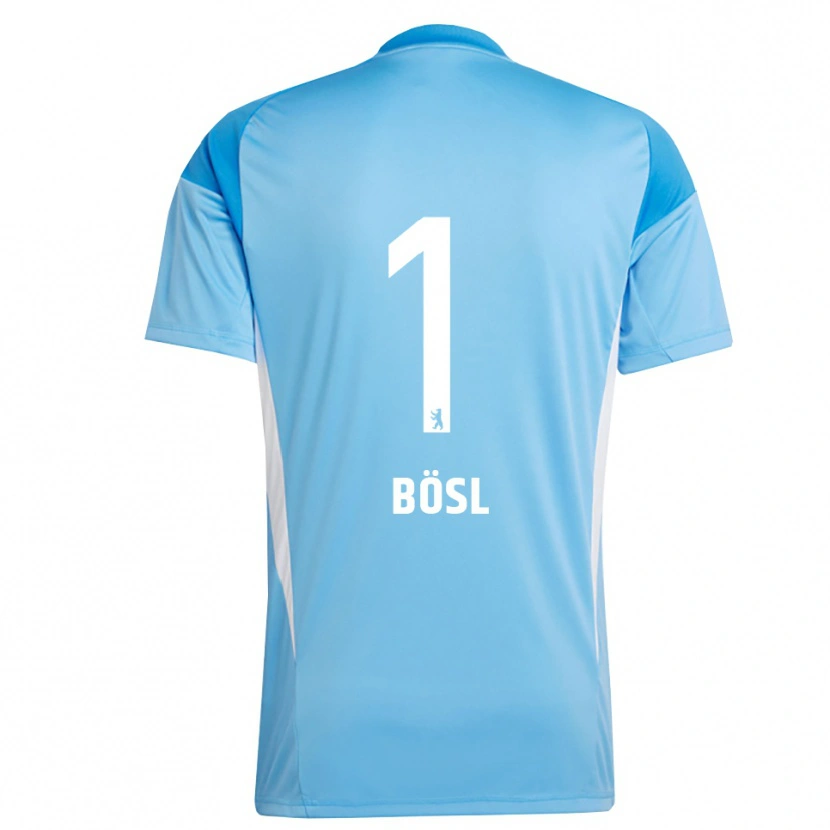 Danxen Bambino Cara Bösl #1 Maglia Gara Portiere Blu Nero 2025/26 Maglietta