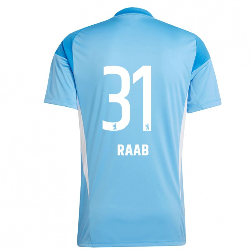 Danxen Bambino Matheo Raab #31 Maglia Gara Portiere Blu Nero 2025/26 Maglietta