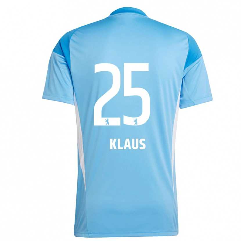 Danxen Bambino Carl Klaus #25 Maglia Gara Portiere Blu Nero 2025/26 Maglietta